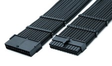 24-pin ATX Motherboard 30cm Pink Sleeved Extension + Cable Combs for DIY PC Case picture