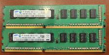 LOT OF 2 Samsung 2GB 1Rx8 PC3L-10600E (Low Voltage)Memory RAM M391B5773CH0-YH9 picture