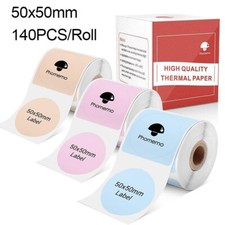 50*50mm Round Thermal Sticker Label for Phomemo M110/M200/M220 Thermal Printer picture