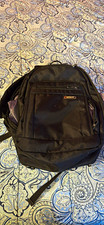 Samsonite Black Padded Laptop Backpack, Solid Pattern, Universal Compatible picture