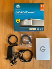 G-Technology 8TB G-Drive portable disk drive (USB-C and USB 3.0) picture