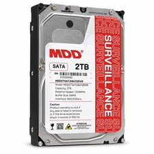 MDD 2TB 64MB Cache 7200RPM SATA 6.0Gb/s 3.5inch Internal Surveillence Hard Dr... picture