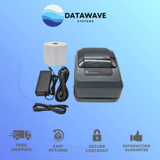 Zebra GK420T Thermal Transfer Direct Barcode Label Printer Ethernet USB Roll 4x6 picture
