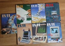 Lot of 7 Vintage BYTE Magazines from 1984 Retro Computing ibm apple mac picture