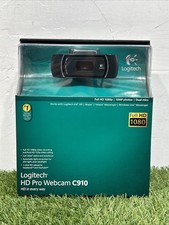 Logitech C910 HD Pro Webcam  Full HD 1080p picture