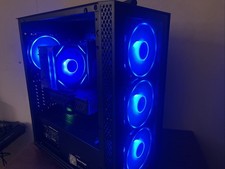 NOVATECH Gaming Tower PC RX580 8GB, i7 8th Gen, 16GB RAM, 512GB SSD, Win11, WiFi picture