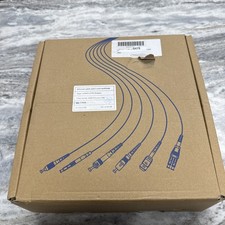 LC OM5 Multimode Wideband Industrial Armored TPU 5.0mm Fiber Optic Patch Cable picture