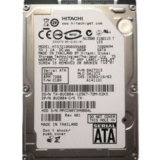 Hitachi HTS721060G9SA00 MLC:DA1373 P/N:0A27315 60gb Sata 2.5