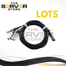 (LOT) Molex QSFP28 to 4 SFP28 Breakout 3m Cable 1003451304 picture