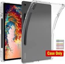 Case for Samsung Galaxy Tab S10 FE Plus 5G 13.1 Inch, Transparent Soft TPU, S Pe picture