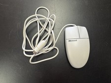 Vintage ca 1996 Microsoft Basic Mouse Trackball PS/2 X03-69945 picture