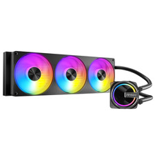 New - Antec Skeleton Matrix 360 ARGB Liquid CPU Cooler, 360mm Radiator (Black) picture