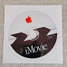 Vintage 1999 iMovie 1 v1.0.1 Macintosh Mac Software Disc Install CD picture