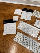 Lot of Miscellaneous Apple items (Keyboards, cables bundle) picture
