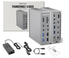 Thunderbolt 4 Docking Station 20-in-1 DisplayLink USB-C 90W SmartLinx SL-019 picture
