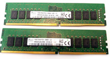 Pair SK Hynix 2X 16GB (32GB) DDR4 SDRAM PC4-2666V UDIMM 2666MHz 288-Pinn RAM picture