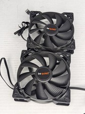 Be Quiet(Two Pack) Pure Wings 3, 120mm PWM Case Fan High Performance Cooling Fan picture