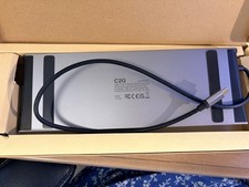 C2G USB-C Docking Station 12-in-1 Triple Display HDMI 85W PD Ethernet Black picture