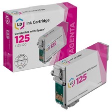 LD Replacement Replacement T125320 for Epson T125 125 Magenta Ink NX125 323 picture