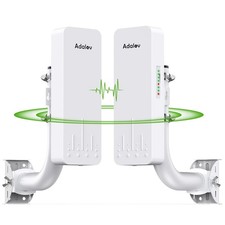 AdaLov CPE660 3KM Outdoor Wireless Bridge 5.8GHz Point to Point WiFi CPE picture