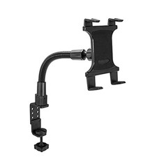 Heavy Duty Gooseneck Tablet Holder with C Clamp Universal Mount for Any Tablet picture