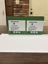 Lot Of Two 55B1000 Blck Toner Cartridge New  for Lexmark 55B1000 High Yield picture