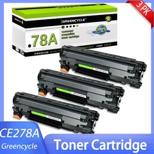 3 Pack CE278A 78A Toner Cartridge Compatible with HP LaserJet M1536dnf P1606dn picture