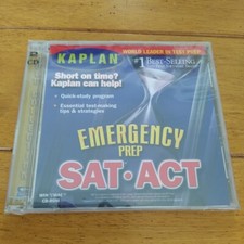 Kaplan Emergency Prep SAT ACT CD-ROM 2001 Vintage picture