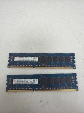 SK Hynix HMT351R7CFR8A-H9 4GB 2RX8 PC3Lk-10600R DDR3 ECC RDIMM RAM Module 2 dimm picture