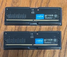 Crucial /Micron 64GB (2x32GB) DDR5-4800 UDIMM Desktop RAM CT32G48C40U5.M16A1 PC5 picture