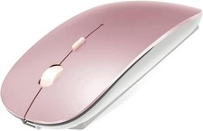 KLO Rechargeable Bluetooth Mouse for MacBook/MacBook air/Pro/iPad, Silver  picture