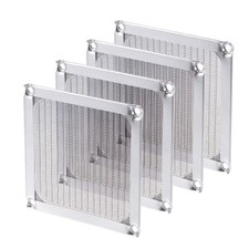 4Pack 120mm Computer Fan Filter Grills Stainless Steel Mesh Dustproof Case Cover picture