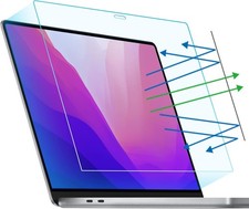 2-Pack Matte Anti-Glare Blue Light Screen Protectors for 2022 MacBook Pro 13 picture