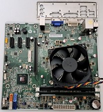 HP H-CUPERTINO-H61-UATX 701413-001 Motherboard with Intel Core I3 CPU and Ram picture