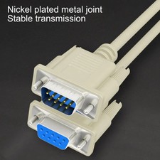 DB9 RS232 Male to Female Serial Port Extension Cable Cord3ft/5ft/10ft/16.4ft Lot picture