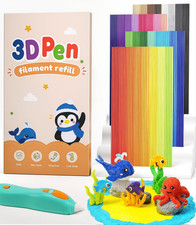 3D Pen Filament Compatible with 3Doodler Start+, 2.5Mm PCL Refills Pack picture