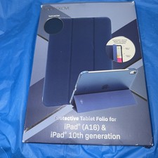 Body Glove Protective Tablet Folio Case for iPad A16 iPad 10th Blue picture