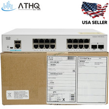 Cisco C1000-16T-2G-L 16-Port Gigabit L2 Managed Ethernet Switch  2 Year Warranty picture