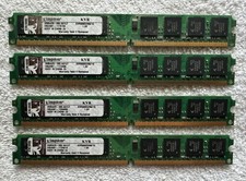 (4) Kingston Technology - KVR800D2N6/1G BCMQ16B0855 - RAM Memory picture