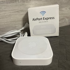 Apple AirPort Express Base Station Model A1392 With Power Cord Tested Works picture