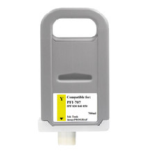 PFI-707 Yellow Ink Cartridge Tank Fit Canon iPF830 IPF840 IPF850 picture