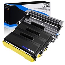 3PK TN650 Black Toner+1PK DR620 Drum Unit for Brother HL-5350DNLT MFC-8480DN picture