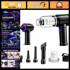 3-in-1 Keyboard Vacuum Cleaner & Air Duster - 14.5KPA, 110000RPM, USB Dust Remov picture