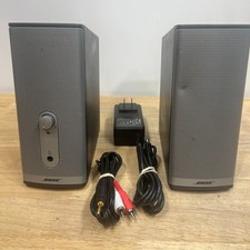 Bose Companion 2 Series II Multimedia Speaker System Silver Desktop Computer PC picture