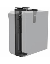 Under Desk and Wall 8.3 to 13 inch Wide Office and Gaming PC Mount, Large Com... picture