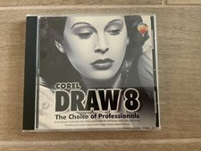 VTG COREL DRAW 8 The choice of professionals CD for WIN 95 NT with SN picture