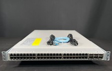 Cisco N9K-C93180YC-EX 48x 25GB SFP+ 6x 100GB QSFP28 Port Side Exhaust Switch picture