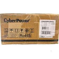 CyberPower CP500PFCRM1U PFC Sinewave UPS 500VA/300W 6 Outlets, AVR, 1U Rackmount picture