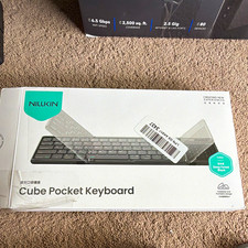 NILLKIN Cube Pocket Bluetooth Foldable Keyboard w/ Touchpad English QWERTY Black picture
