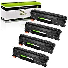 GREENCYCLE 4PK CF283A Toner Fits for HP 83A LaserJet Pro MFP M201n M201dw M225dw picture